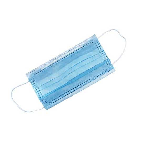 Type IIR Fluid Resistant Medical Facemasks - 100 Pack